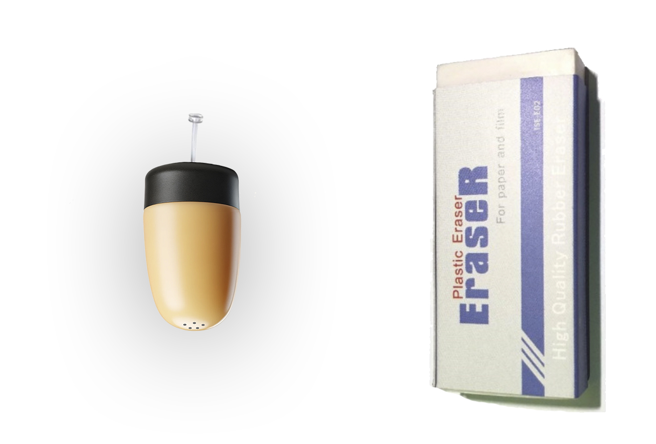 Borrador Bluetooth con Micrófono + Pinganillo a Elegir