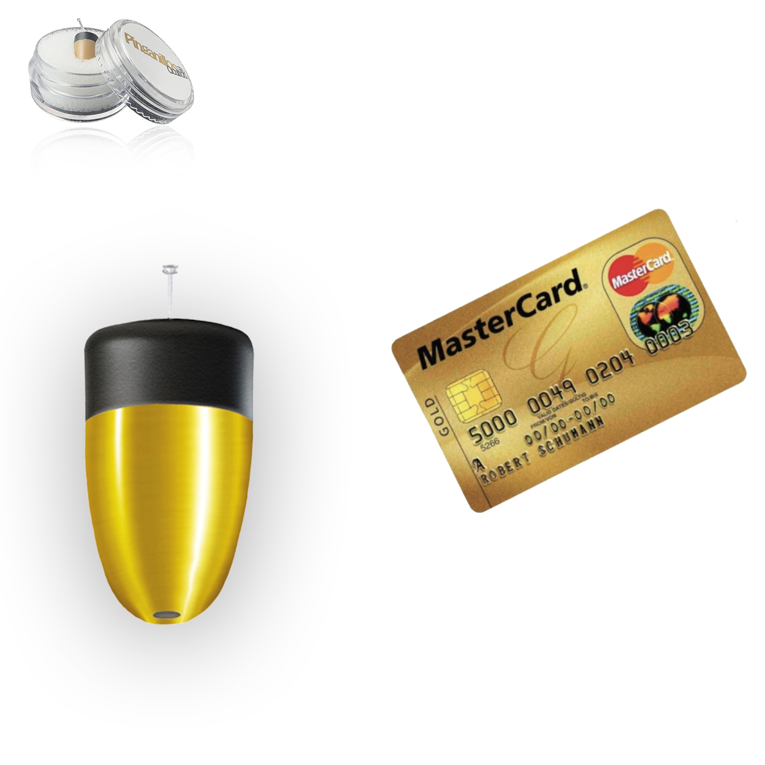 Tarjeta de Crédito Teléfono GSM + Pinganillo a Elegir